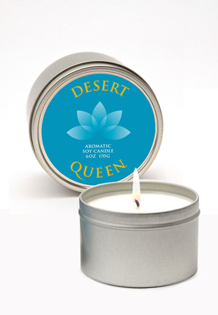 Desert Queen Aromatic Soy Candle (Travel Tin)