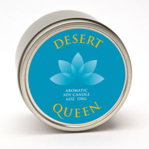 Desert Queen Aromatic Soy Candle (Travel Tin)